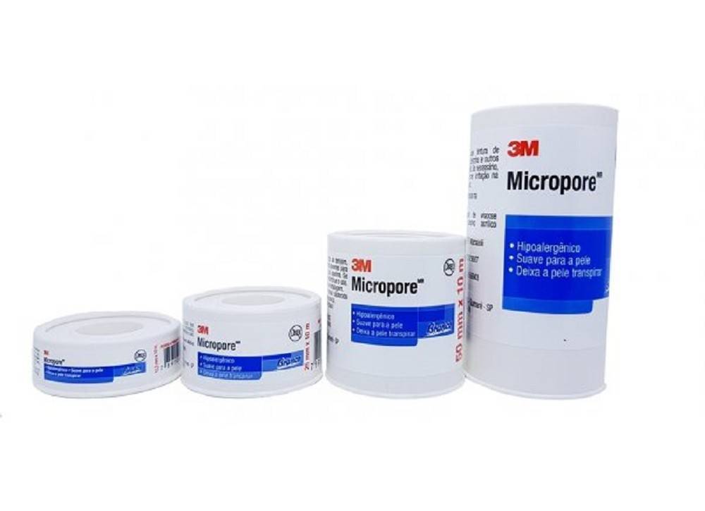Fita Micropore 3M - Soft Care Produtos Médicos