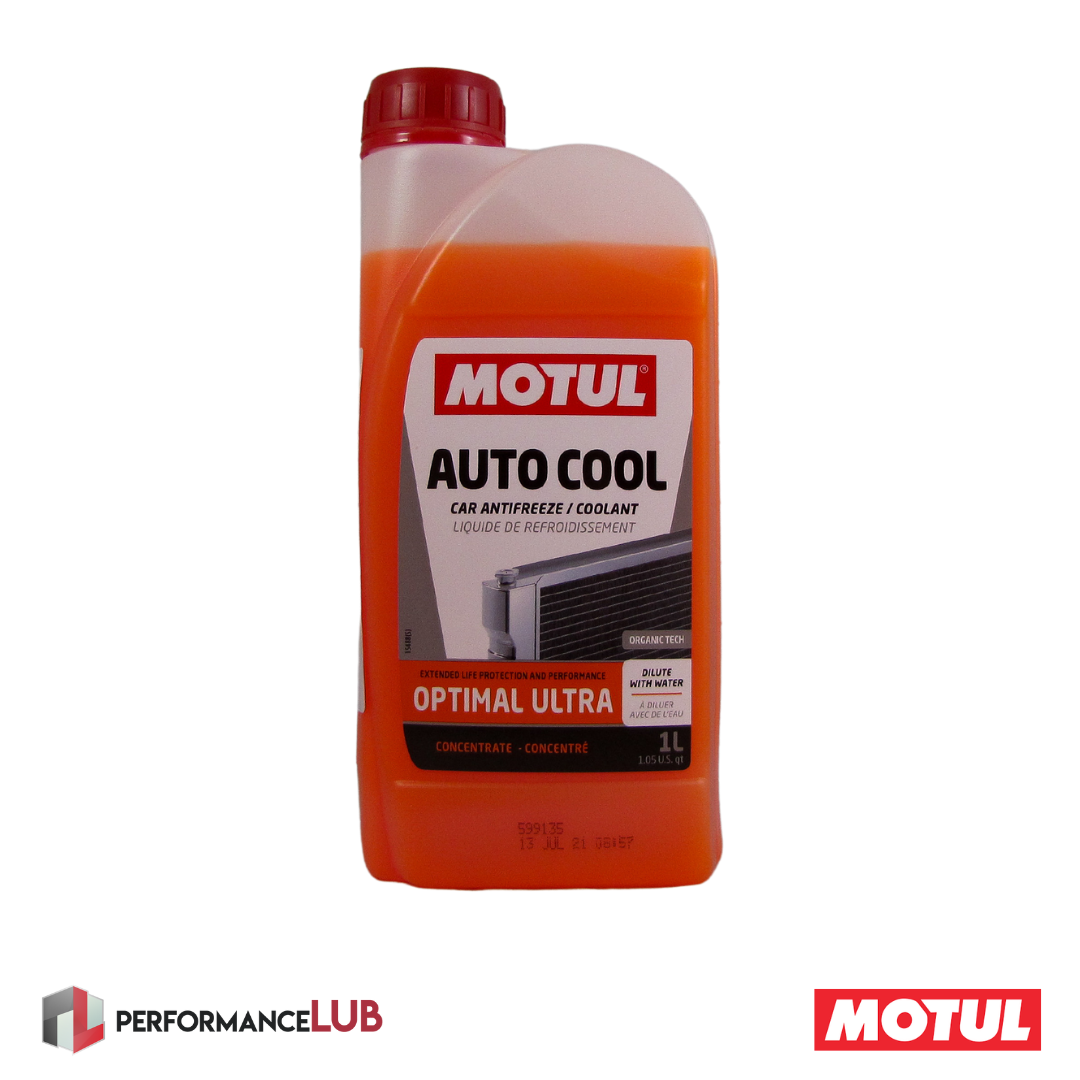 Motul Auto Cool Optimal Ultra (Concentrado) - 1 litro - PerformanceLUB Lubrificantes Premium