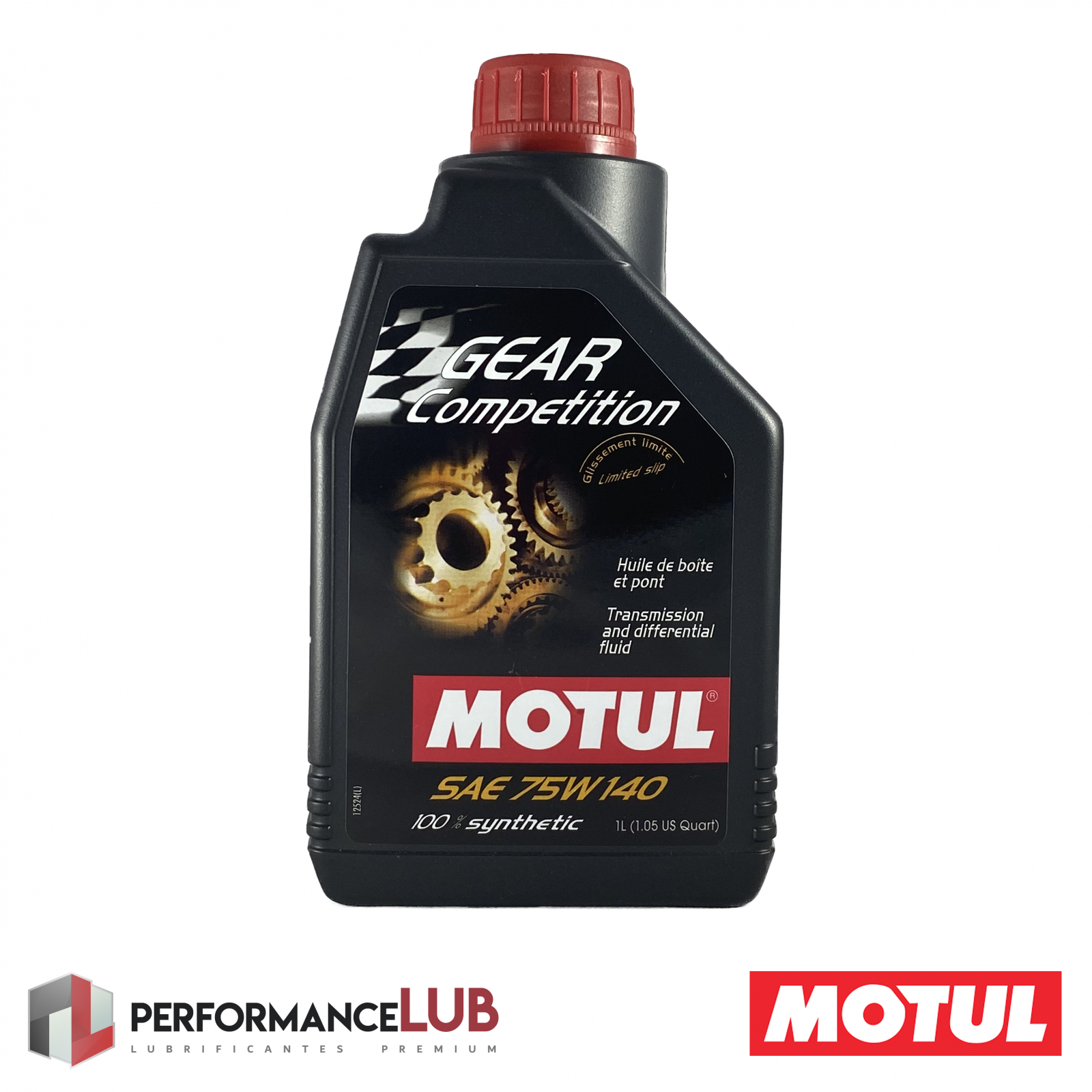 Motul Gear Competition 75W140 (API GL-5) - 1 litro - PerformanceLUB Lubrificantes Premium