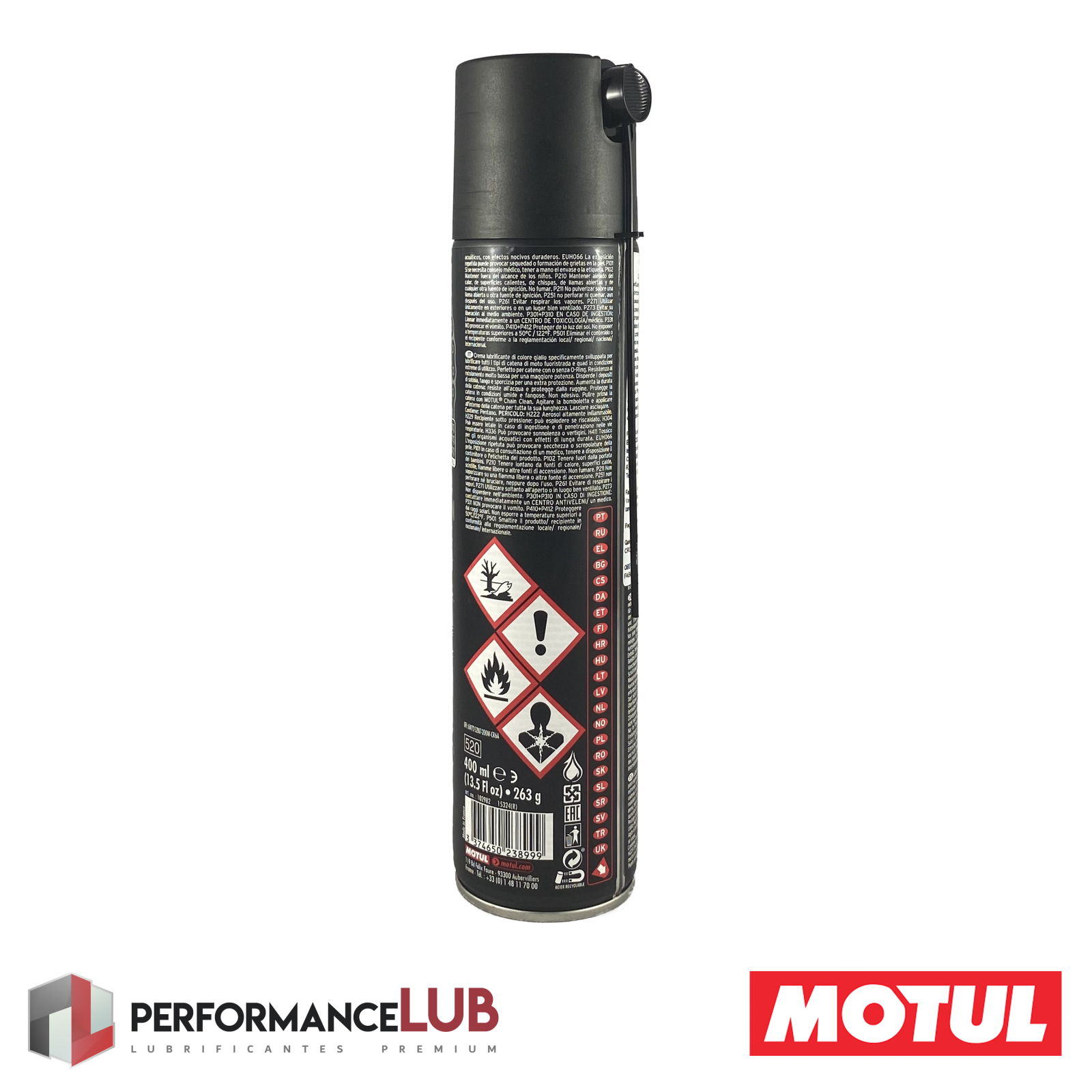 Motul C3 Chain Lube Off Road - 400 ml - PerformanceLUB Lubrificantes Premium