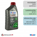 Mobil Super 3000 D1 5W30 (API SP) - 1 litro