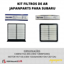 Kit filtros (Japanparts p/ Subaru) Ar cabine + ar motor