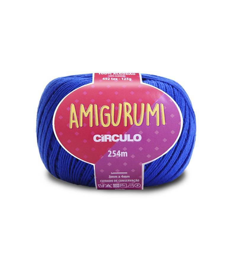 Fio Amigurumi 2829 Azul bic
