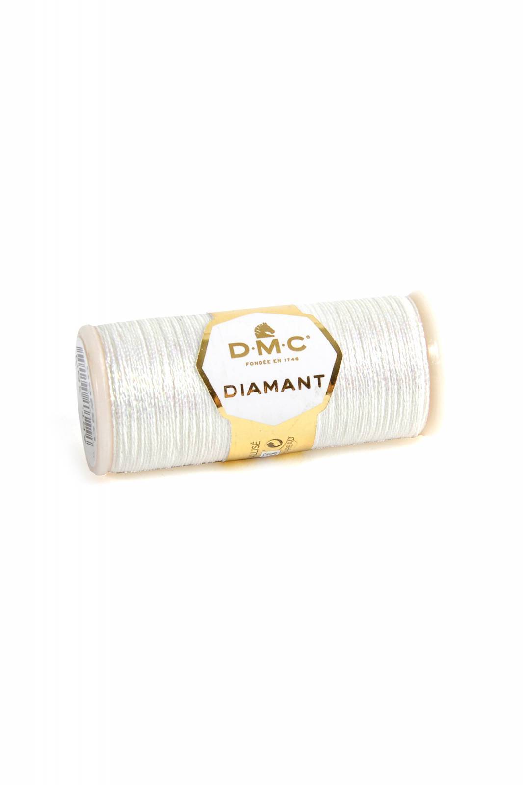 Fio  DMC Diamant cor 5200 - BAÚ DA VOVÓ
