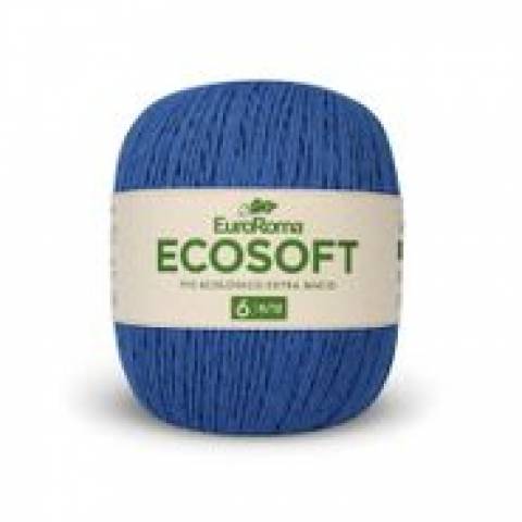 Ecosoft 903 - azul royal - BAÚ DA VOVÓ