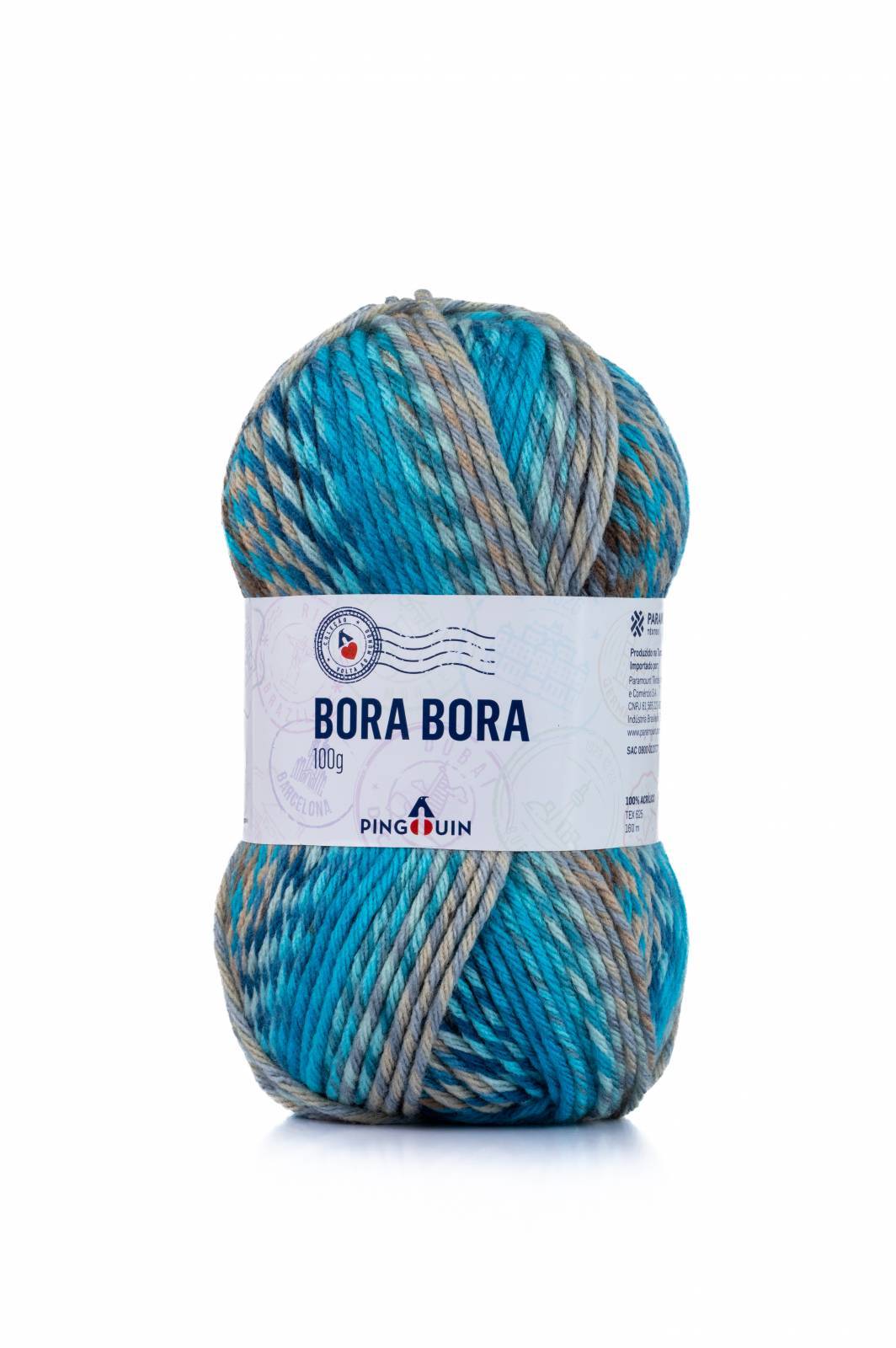 Lã Bora Bora cor 9126 Alana