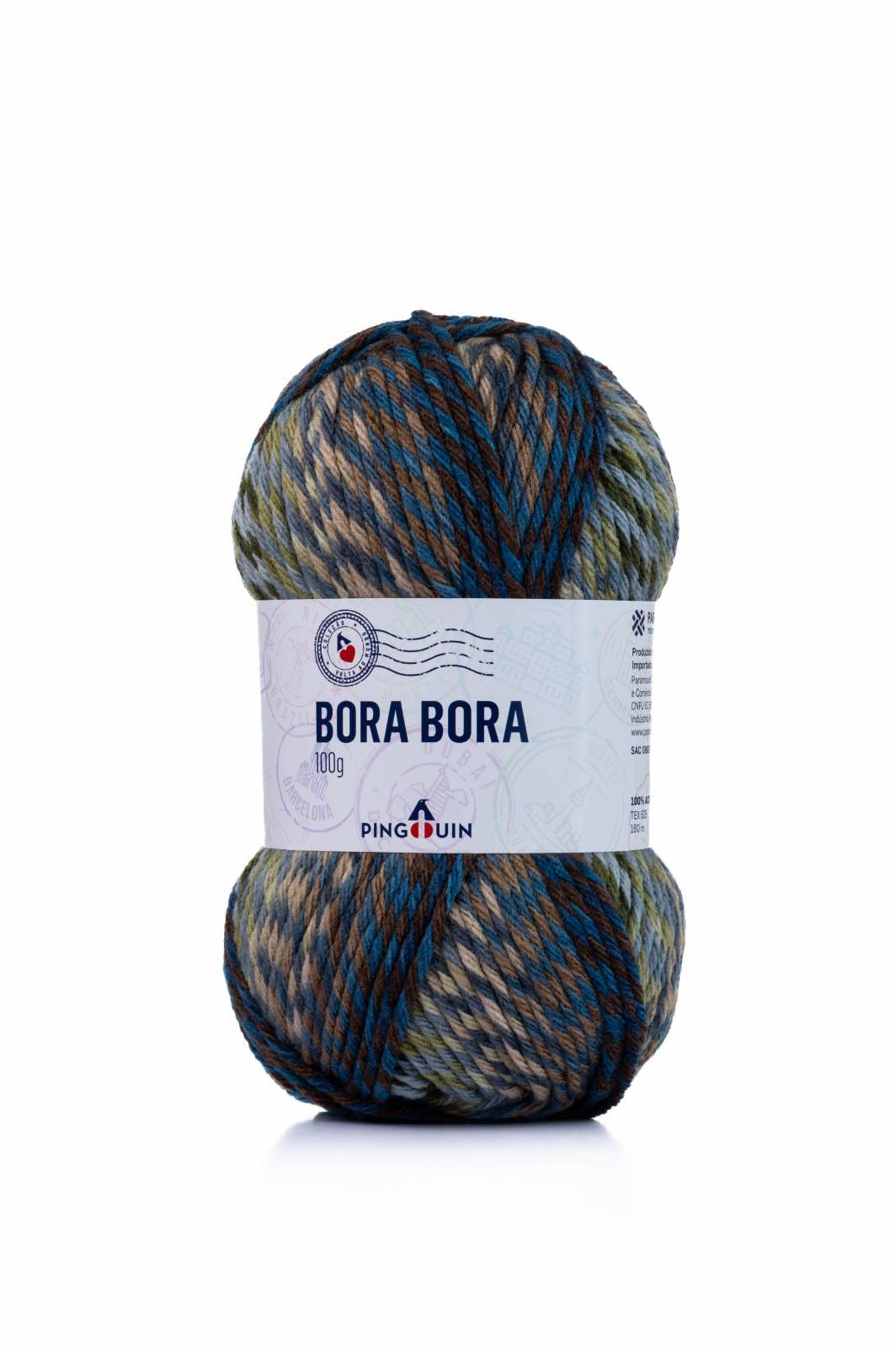 Lã Bora Bora cor 9129 Armes