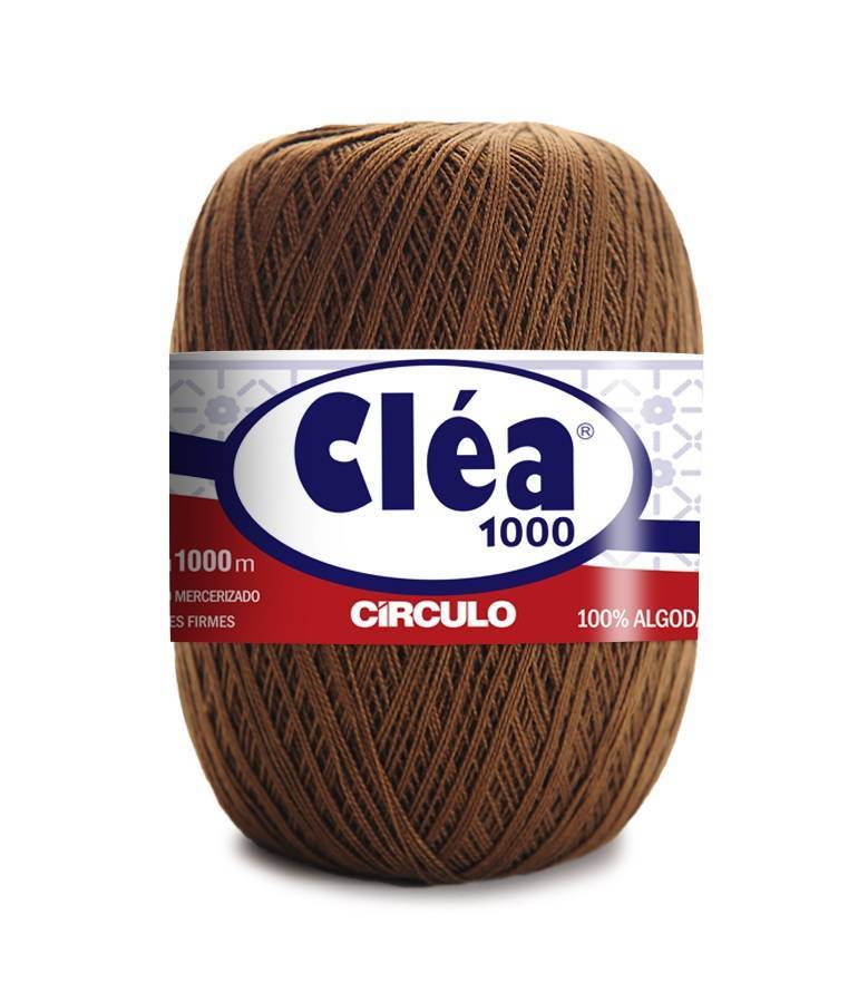 Clea 1000 Cor 7382 Chocolate - BAÚ DA VOVÓ
