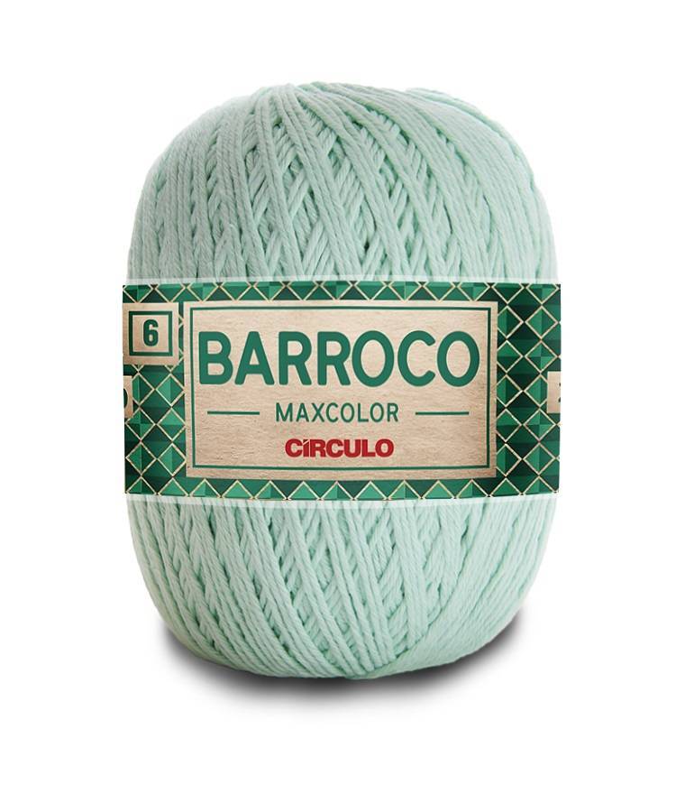 Fio Barroco 6 cor 2204 Verde Candy