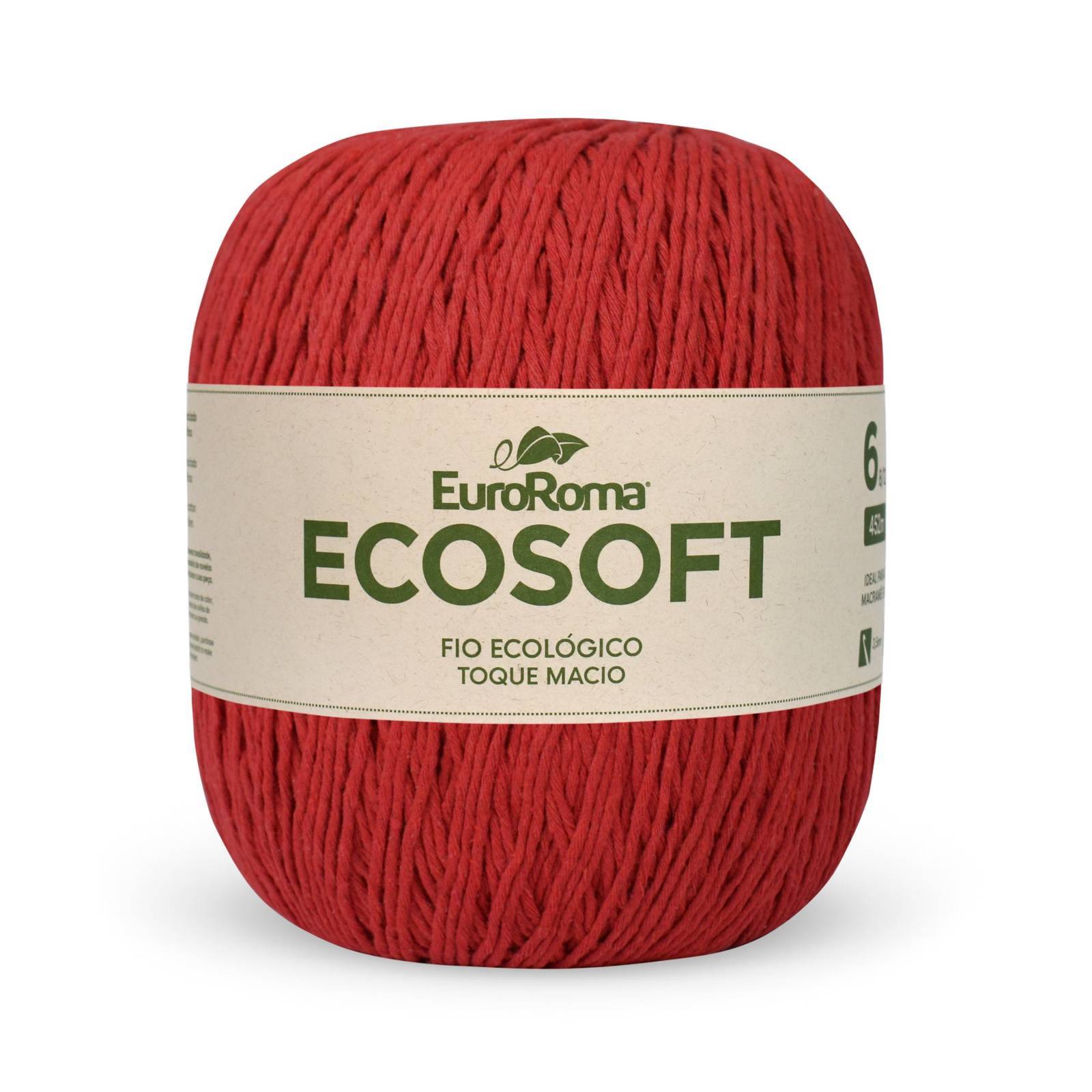 Barbante Ecosoft 1000 Vermelho