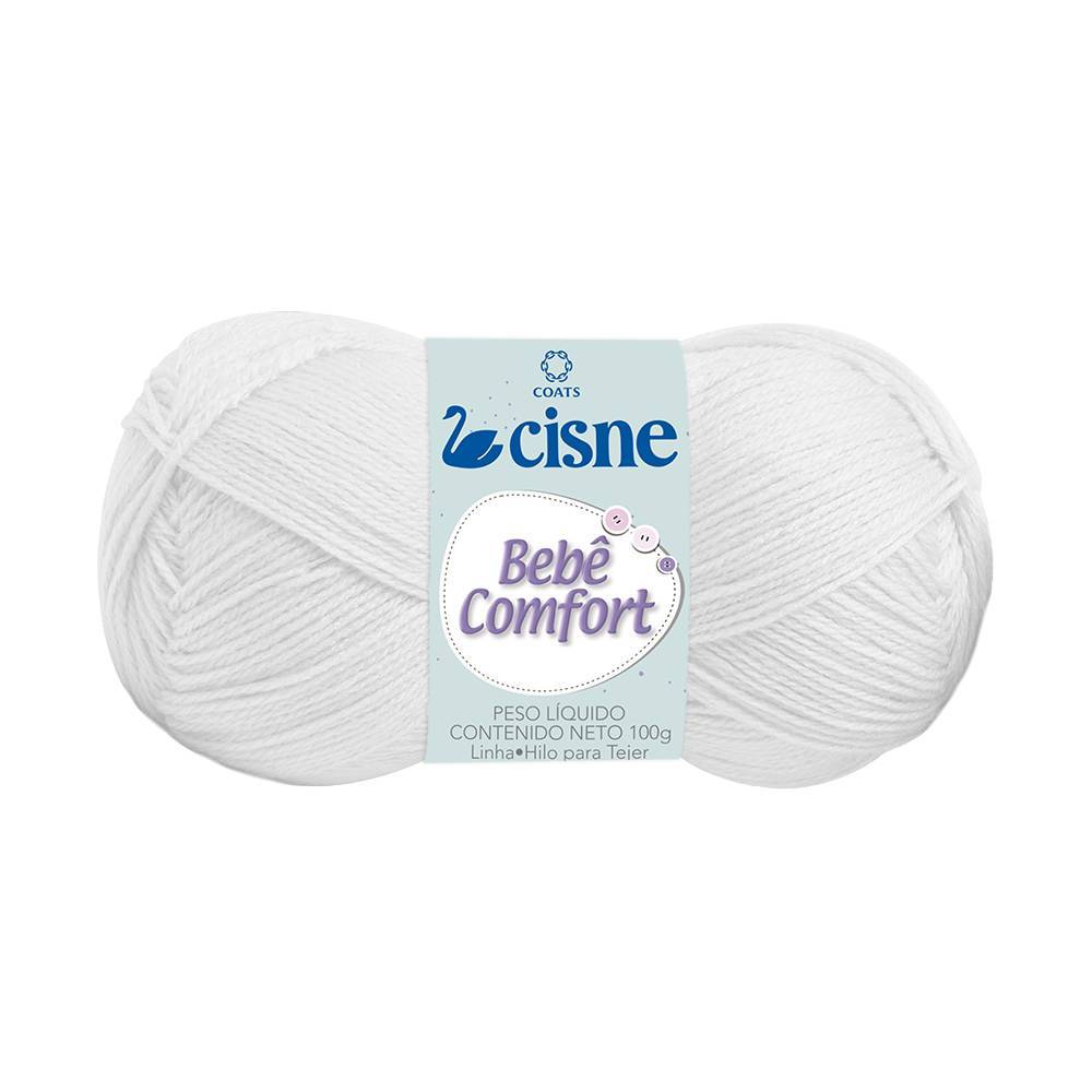 Lã Bebê Comfort cor Branca