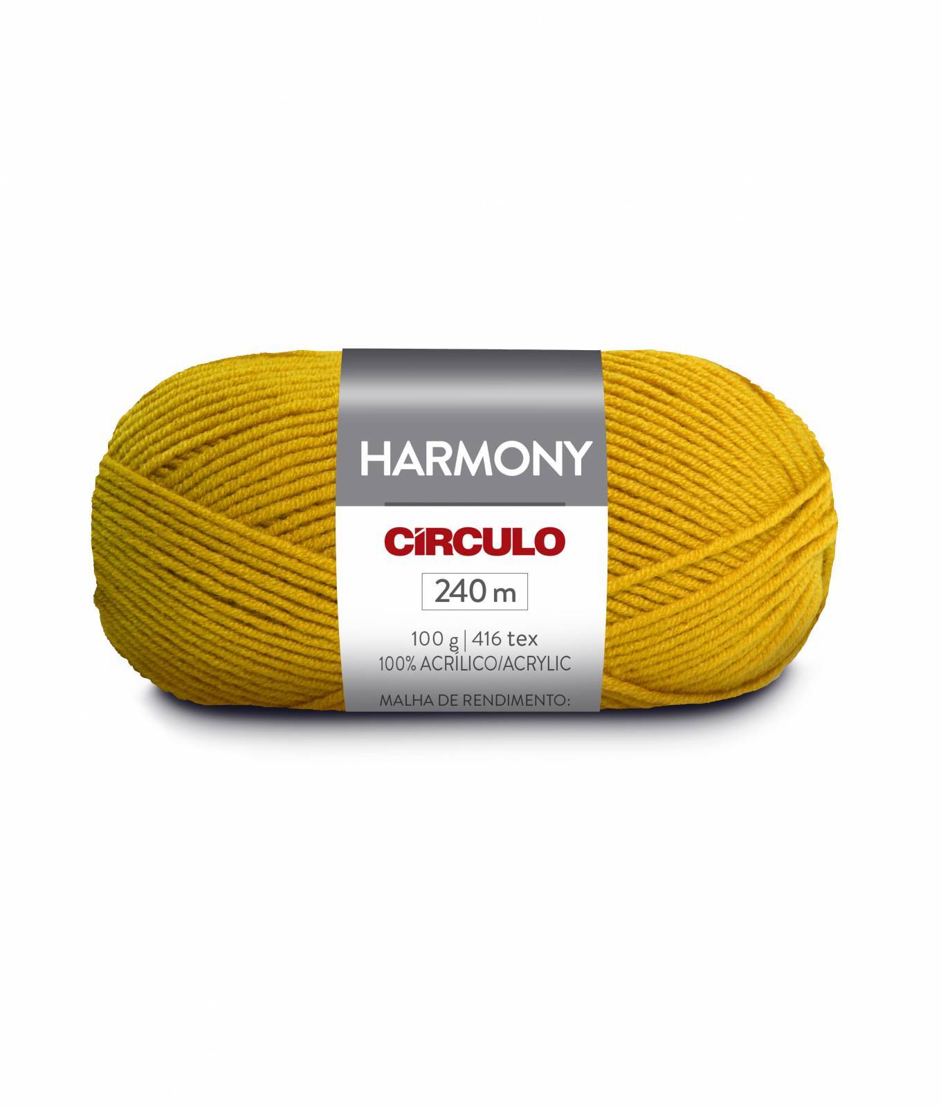 Lã Harmony cor 7030 Mostarda