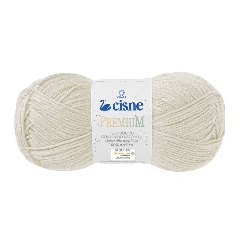 Lã Cisne Premium cor 8003 Marfim