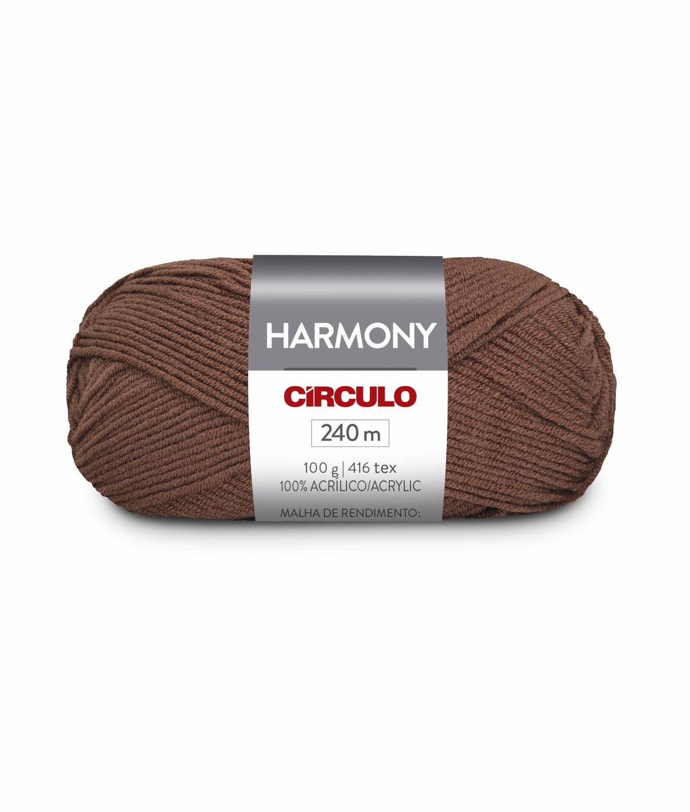 Lã Harmony cor 854 Chocolate