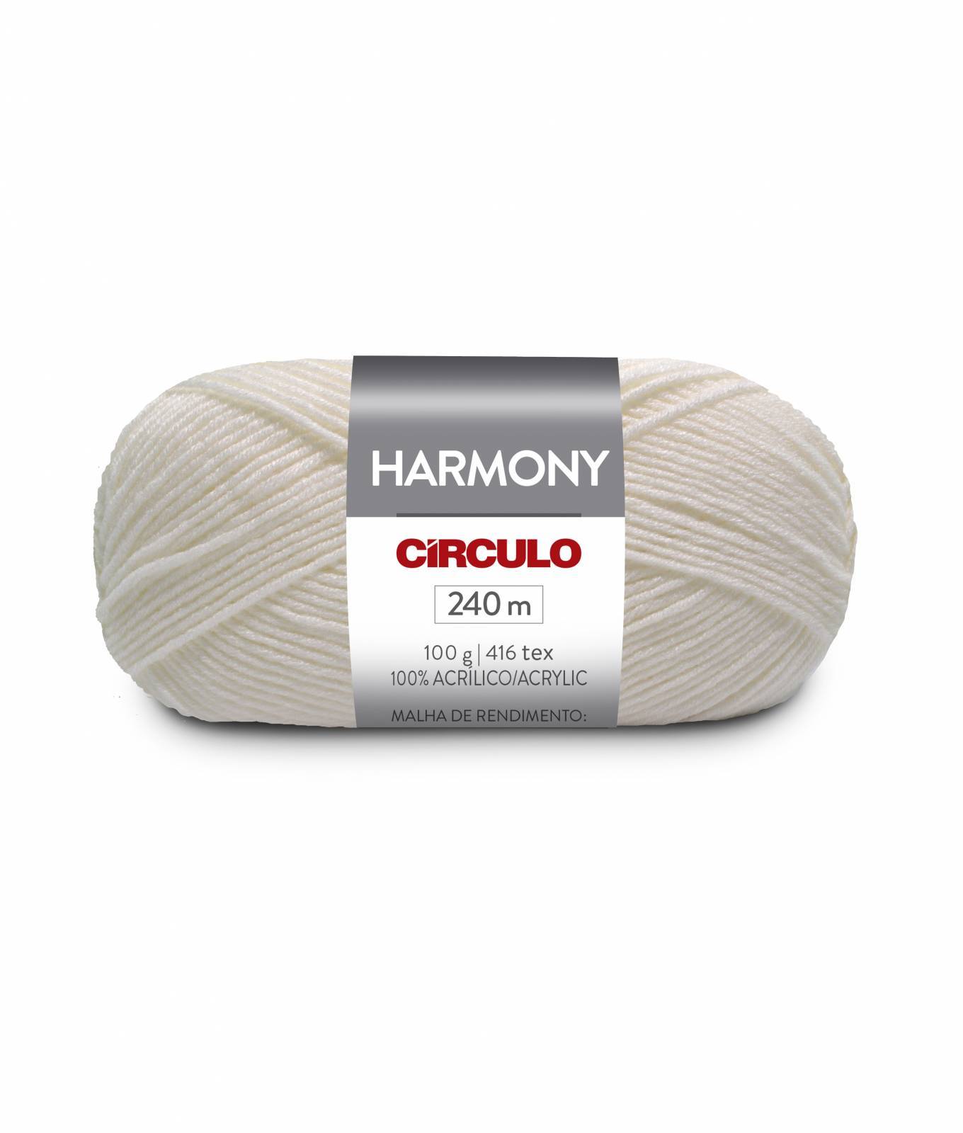 Lã Harmony cor 8001 Branca