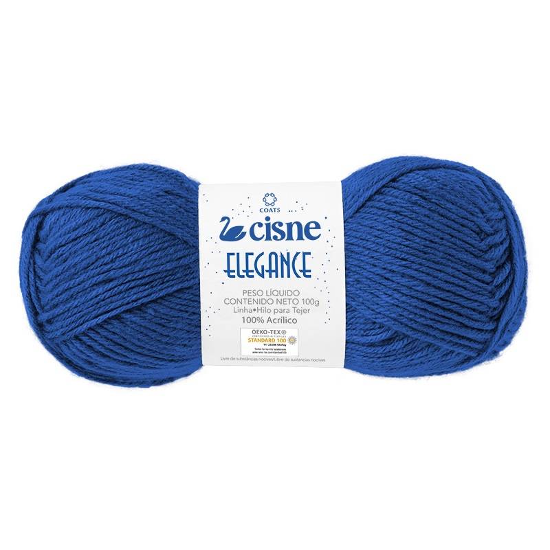 Lã Elegance cor 6040 Azul Oceano