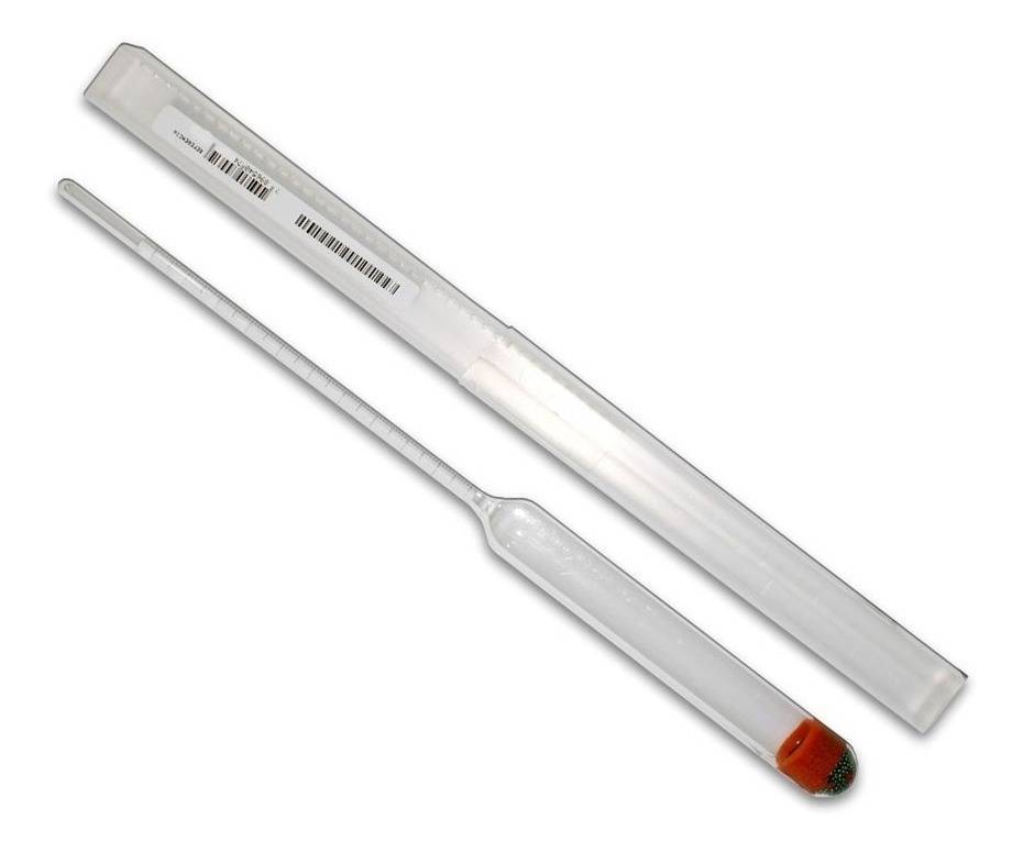 Densímetro p/ Gasolina 0,700 a 0,750 (Certificado Inmetro)