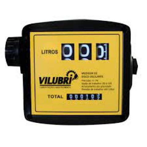 Medidor Mecânico para Oleo Diesel 3 Dígitos - Vilubri 