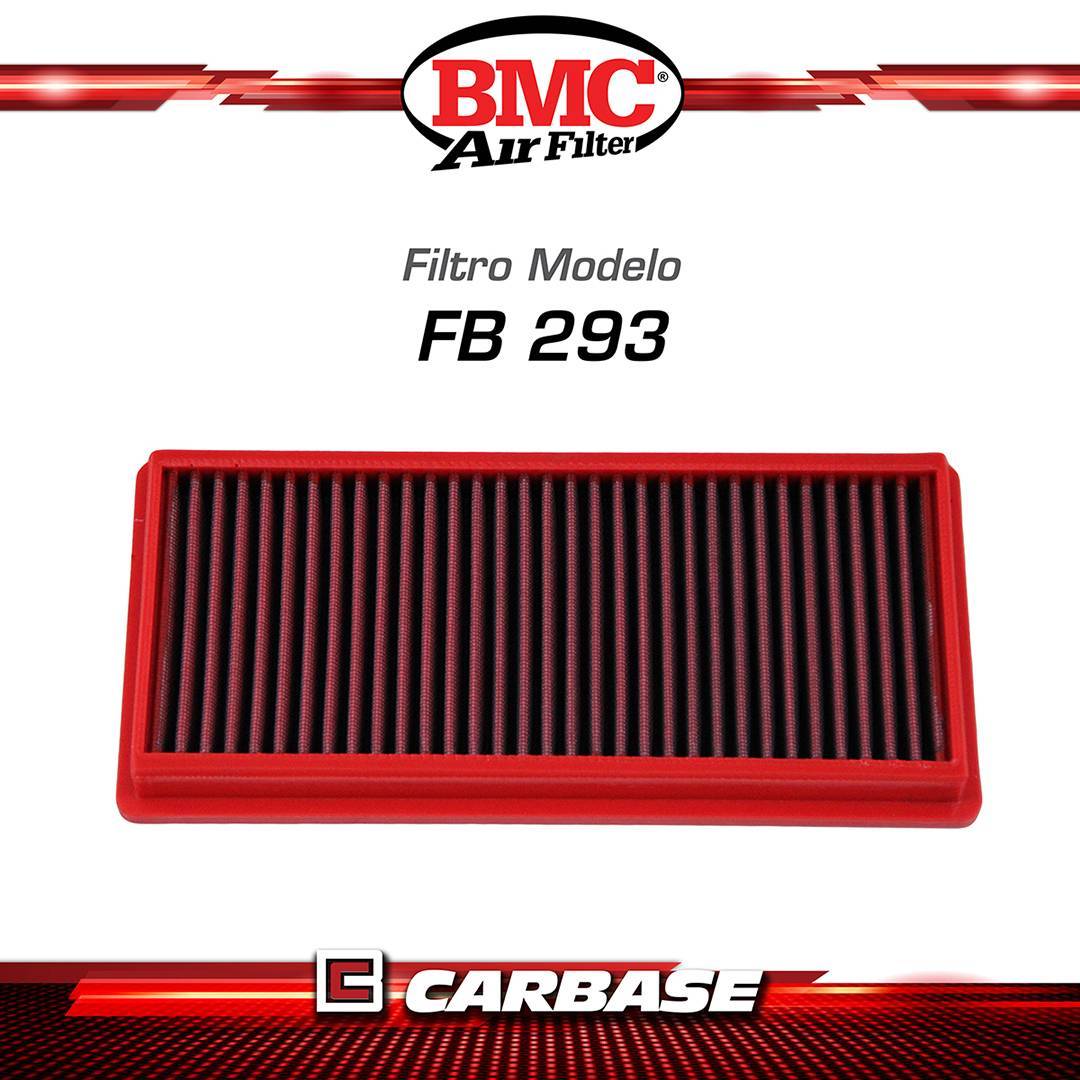 Filtro de ar esportivo BMC para automóvel - Fiat 500L - código FB293/04