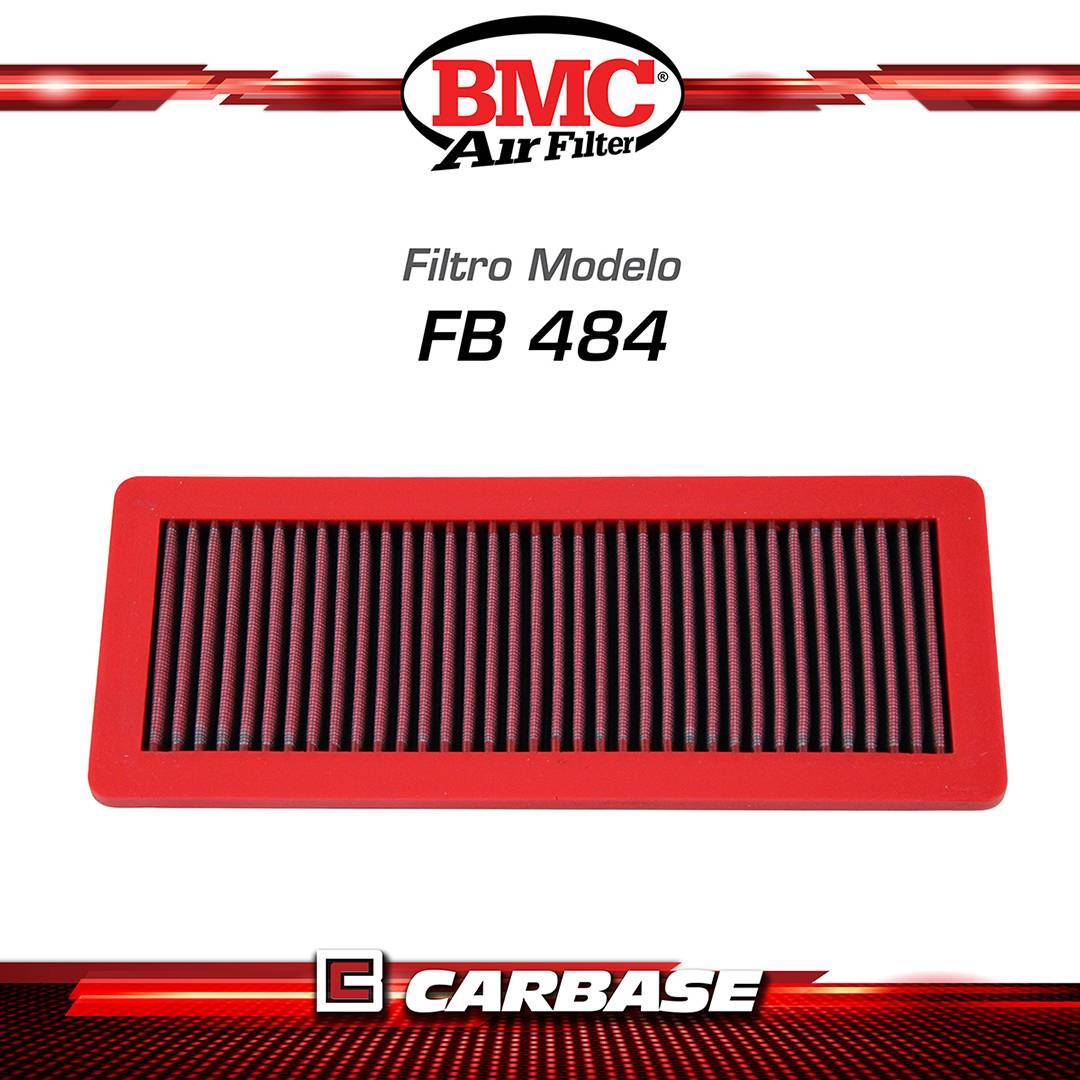 Filtro de ar esportivo BMC para automóvel - C4/ DS3/4/5/ 7/ 208/ 508/ RCZ MINI II (R5X,R6X) FB484/08