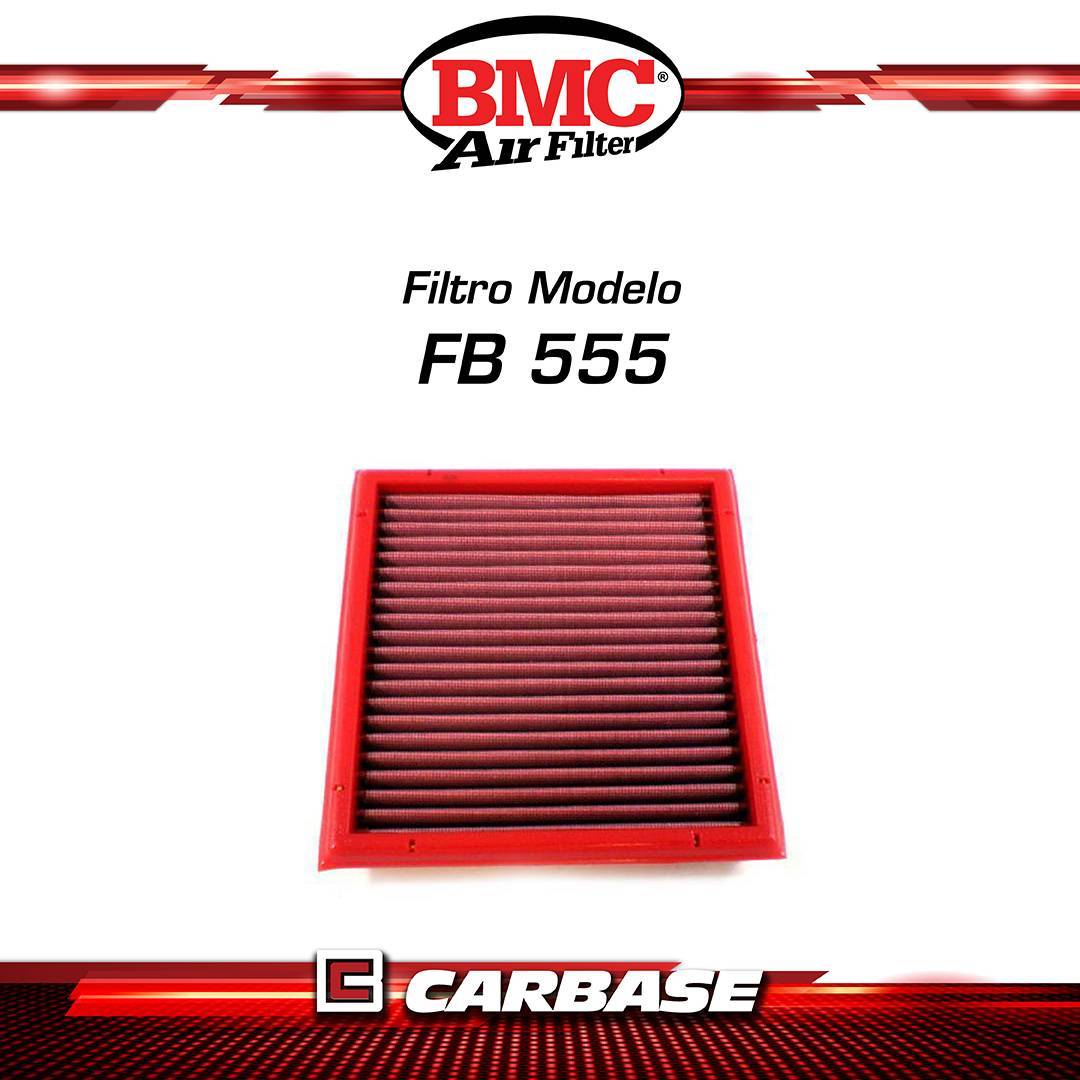 Filtro de ar esportivo BMC  para automóvel - Fiat Punto - código FB555/08