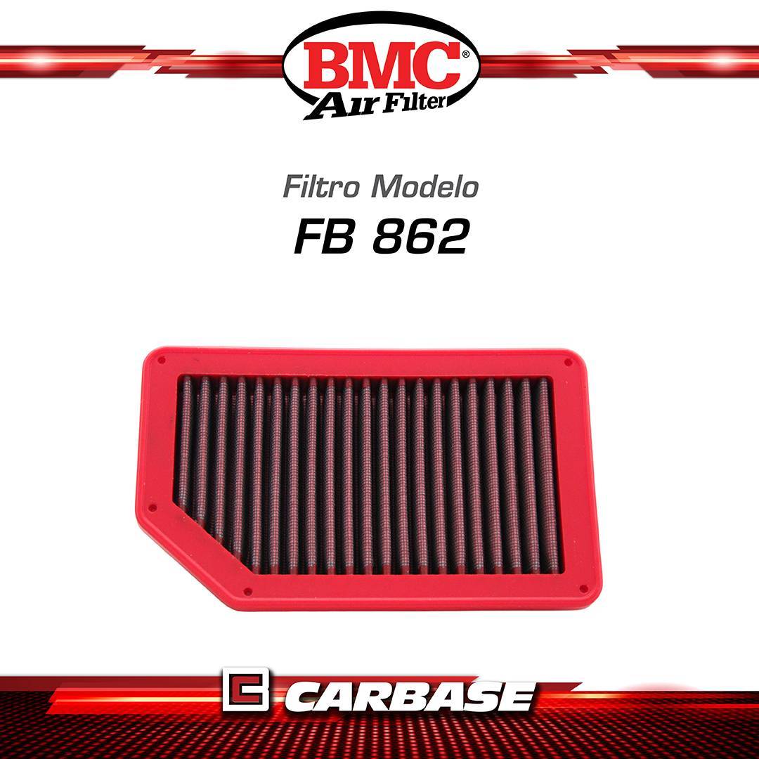 Filtro de ar esportivo BMC para automóvel Honda HR-V/ Fit IV FB862/01 - Carbase Automotive Parts