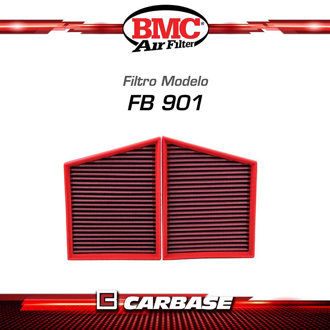 Filtro de ar esportivo BMC para automóvel F-pace (X761) XE (X760) XF (260) Velar (L560) FB901/20