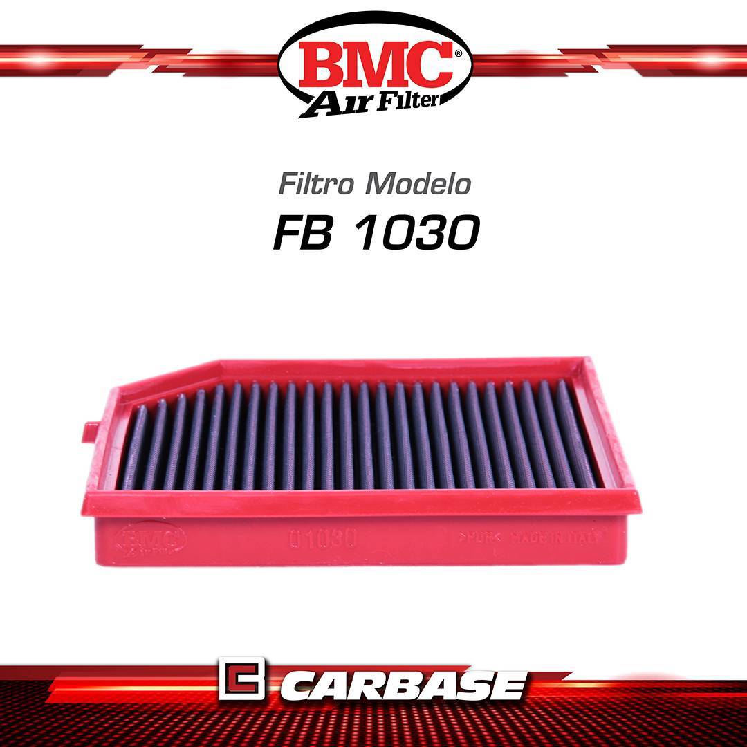 Filtro de ar esportivo BMC para automóvel - Volvo XC40 - modelos diversos - código FB01030