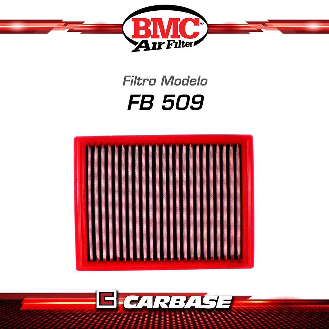 Filtro de ar esportivo BMC para automóvel -Chevrolet Corvette (C6) - código FB509/20