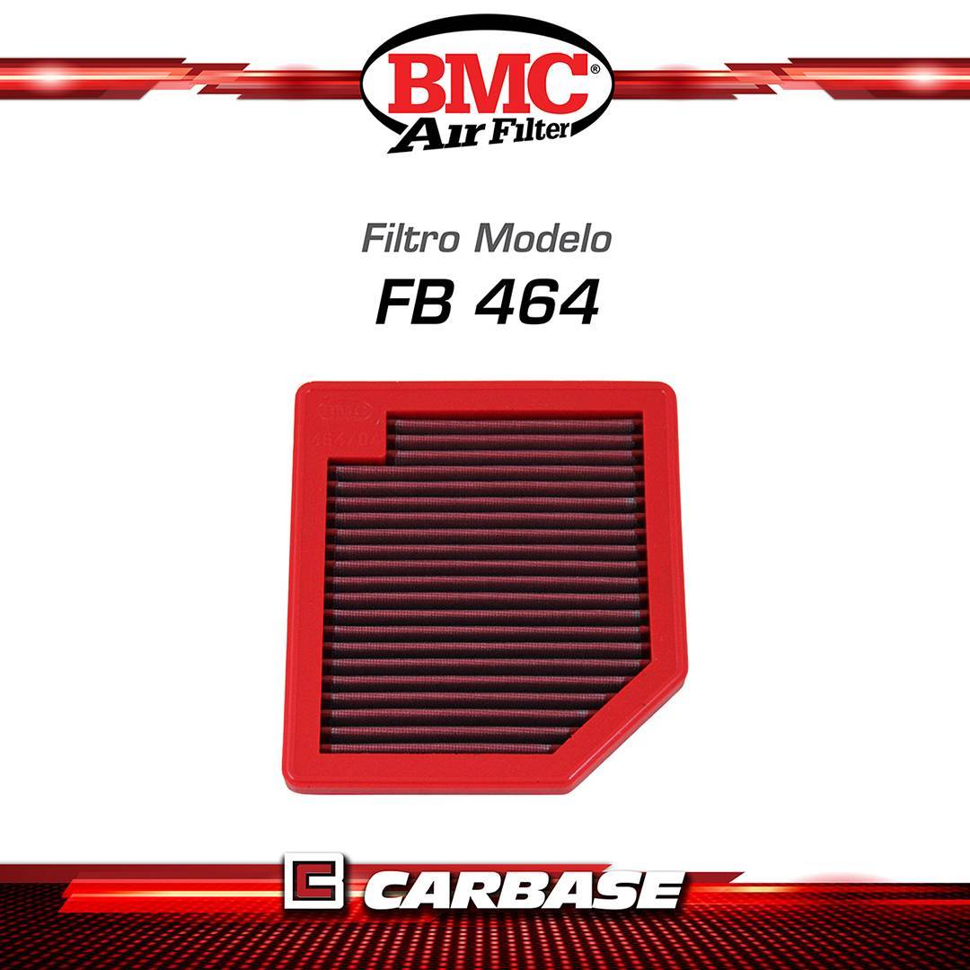Filtro de ar esportivo BMC para automóvel - Honda Civic VIII - código FB464/04 - Carbase Automotive Parts