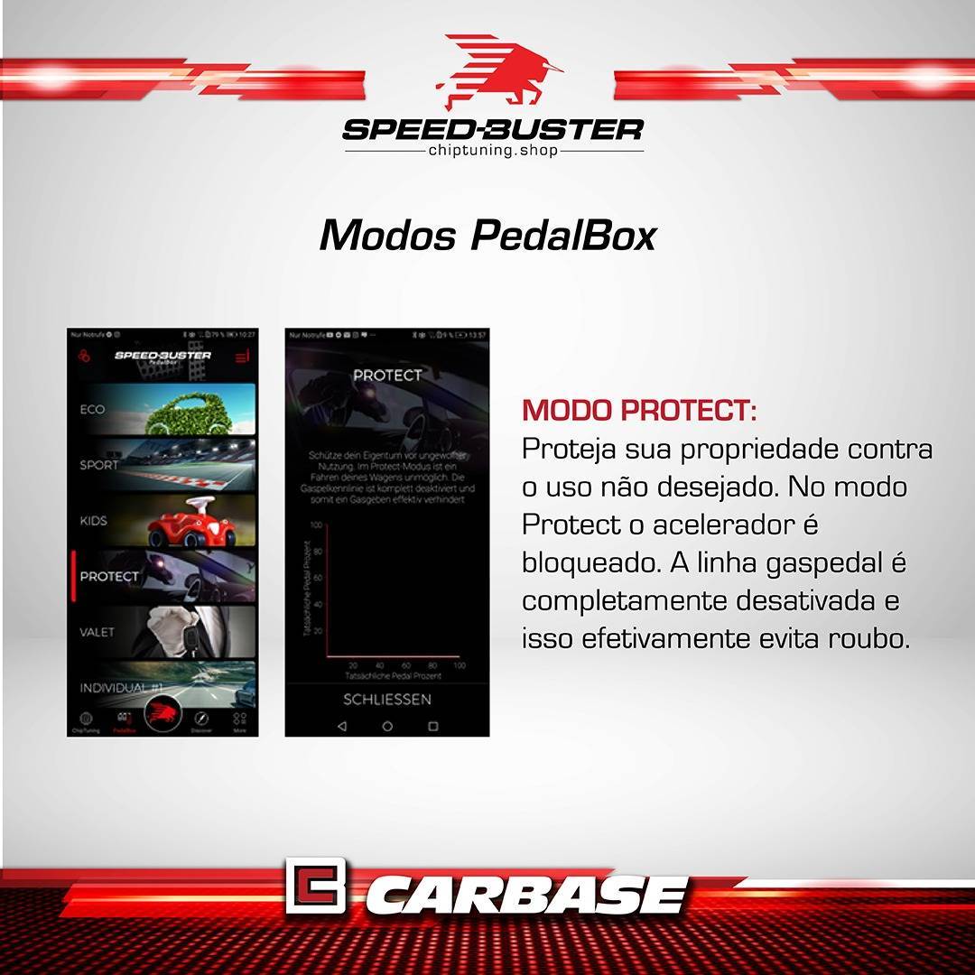Pedalbox para Peugeot/ Citroen - 117009 - Carbase Automotive Parts
