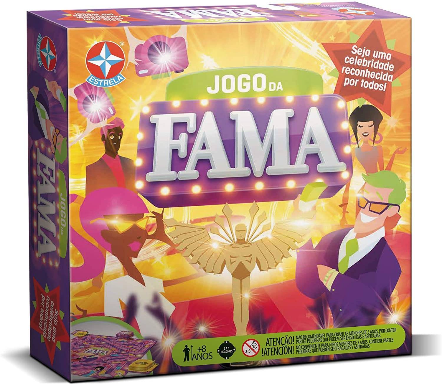 Jogo Da Fama - Estrela - BRINKEDO LEGAL