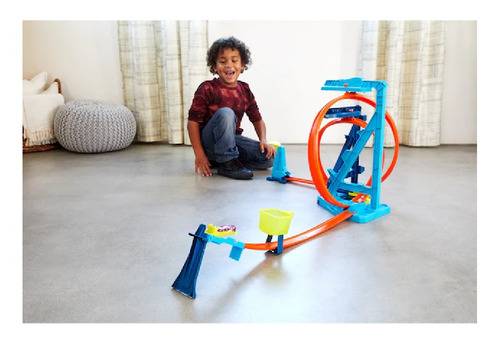 Pista Hot Wheels Loops Ajustáveis - Mattel