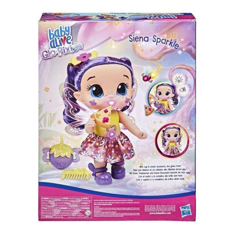 Boneca Baby Alive Glo Pixies Siena Sparkle - Hasbro