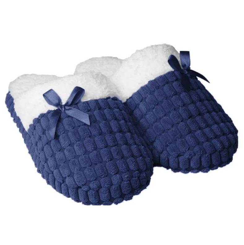 Pantufa Azul Slippers 36/37 - Laço