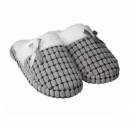 Pantufa Cinza Slippers 38/39 - Laço