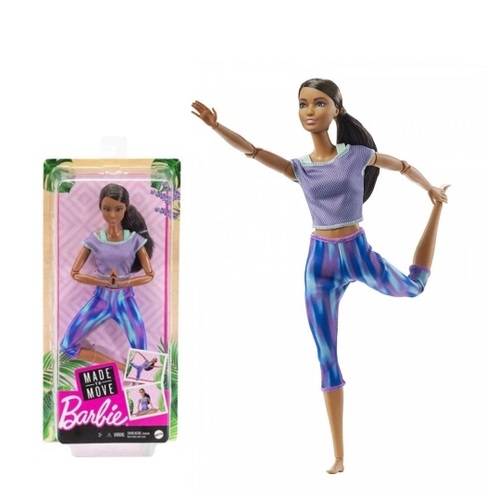 Barbie Feita Para Mexer Morena - Mattel