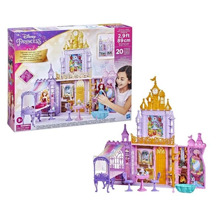 Castelo de Celebrações Princesas Disney Portátil - Hasbro