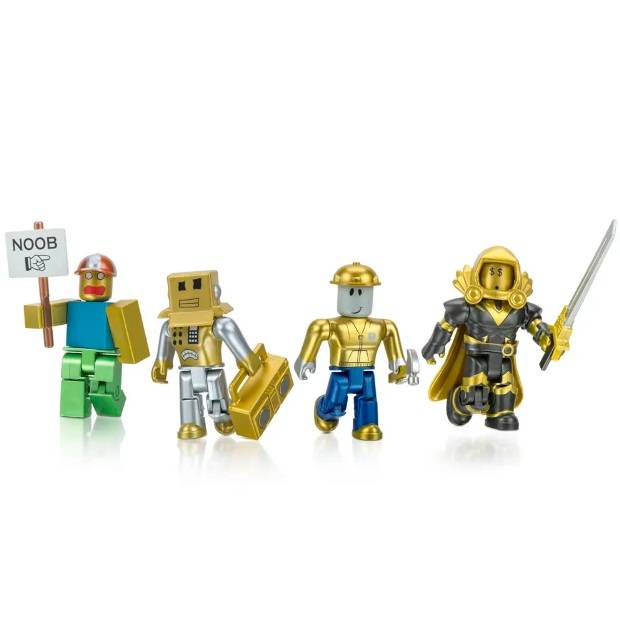 Bonecos Roblox Golden Collectors Pack 4 Figuras - Sunny