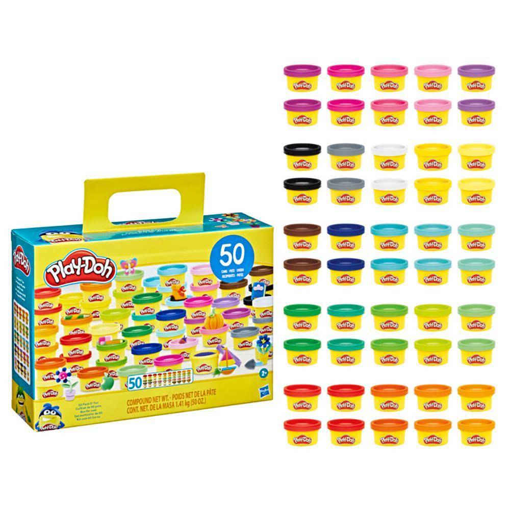 Conjunto Massinha Play Doh Com 50 Potes - Hasbro