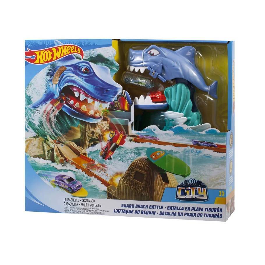 Pista Hot Wheels Ataque Do Tubarão - Mattel