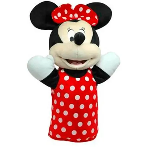 Fantoche De Pelúcia Disney Minnie 28cm - Fun 