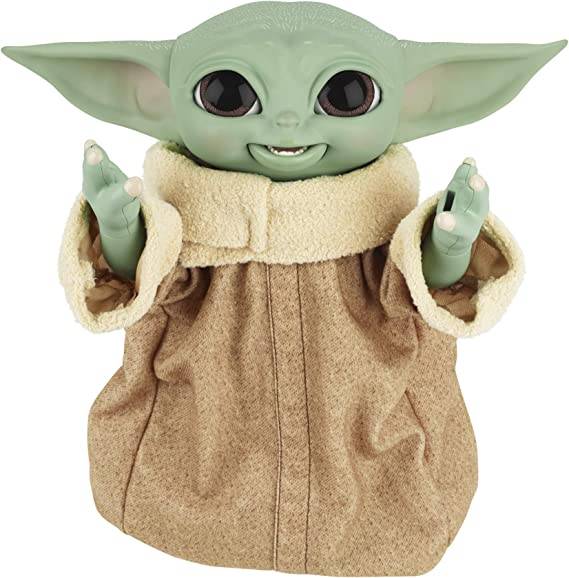 Boneco Baby Yoda Galactic Snackin Grogu - Hasbro