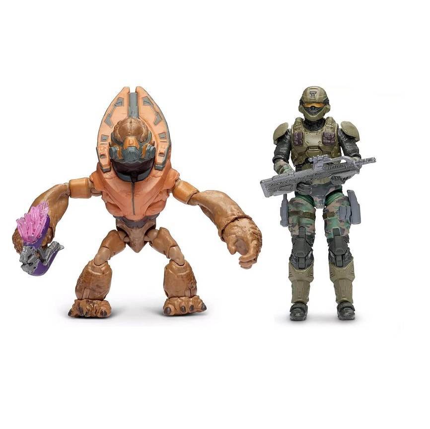 Boneco Halo - 2 Figuras UNSC Marine e Grunt - Sunny