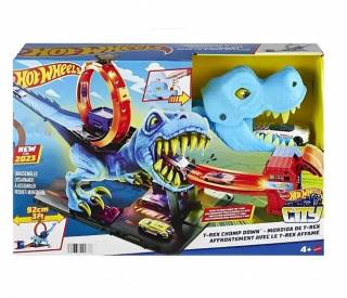 Pista percurso e veiculo hot wheels city ataque aereo do dragao