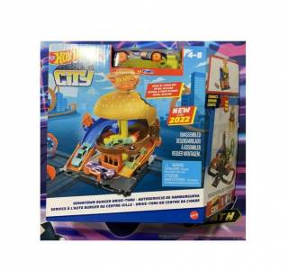 Pista Hot Wheels com Carrinho - Steam - Desafio do Equilibrio