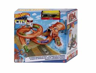 Pista Hot Wheels City Ataque De Cobra Serpente Tóxico Mattel Cor