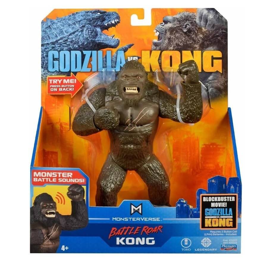 Boneco Kong Com Som Kong vs Godzilla - Sunny