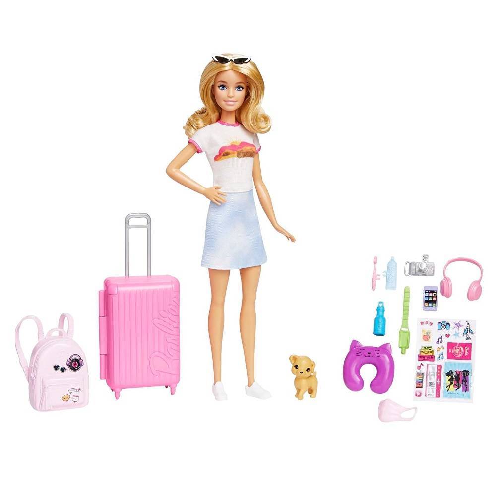 Boneca Barbie Viajante Malibu- Mattel