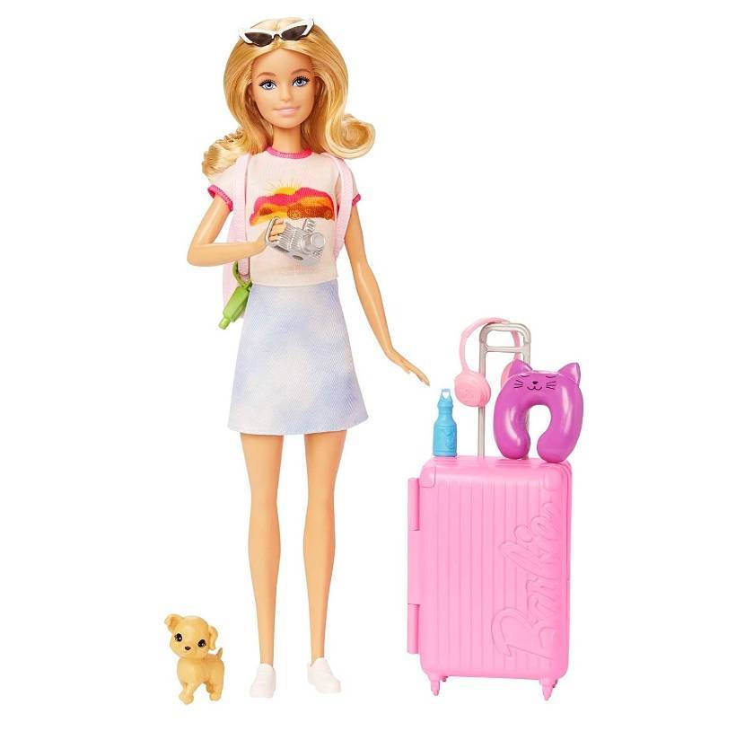 Boneca Barbie Viajante Malibu- Mattel